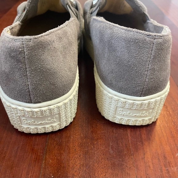 Splendid Smokey Roberta Suede Slip On Platform Chunky Loafer Sneaker Size 8 - Picture 7 of 10